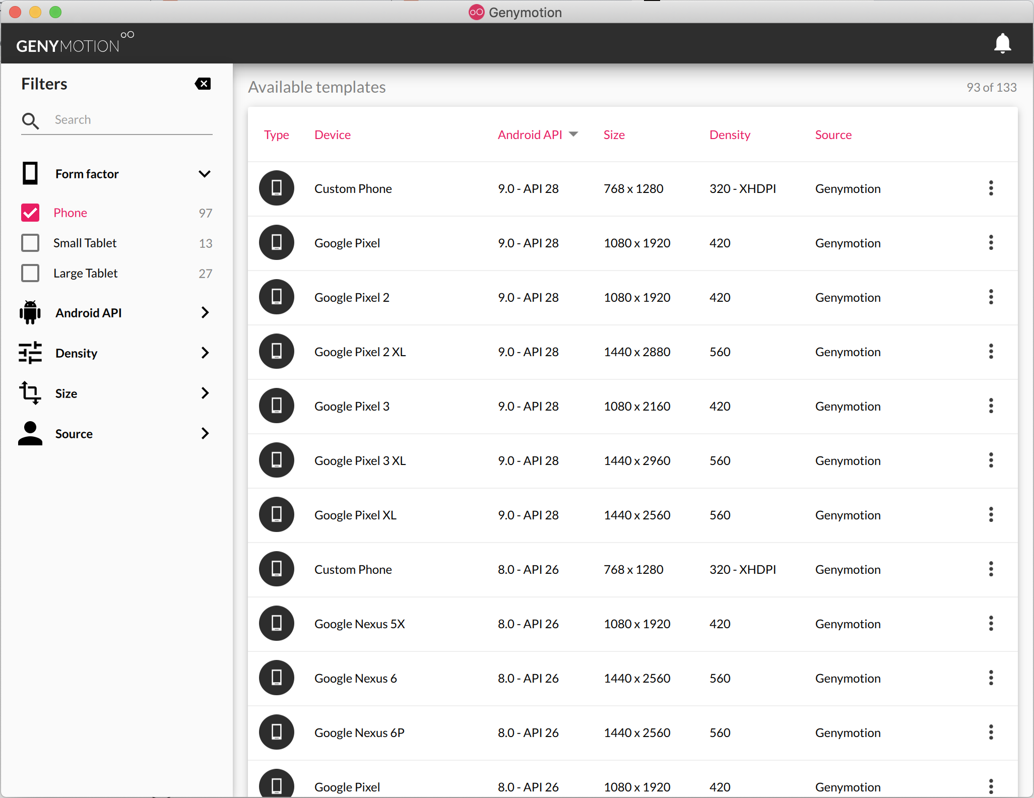 Genymotion Genymotion