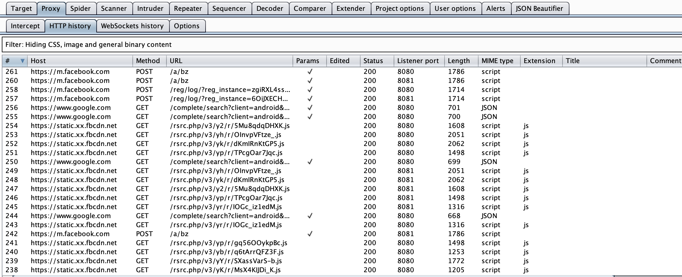 Burpsuite Traffic Burpsuite Traffic